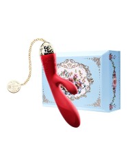 Vibrador de Lujo Rosalie Bright Red Controlado por APP Bluetooth by ZALO