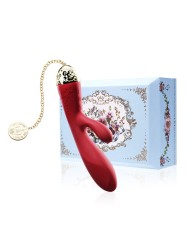 Vibrador de Lujo Rosalie Bright Red Controlado por APP Bluetooth by ZALO