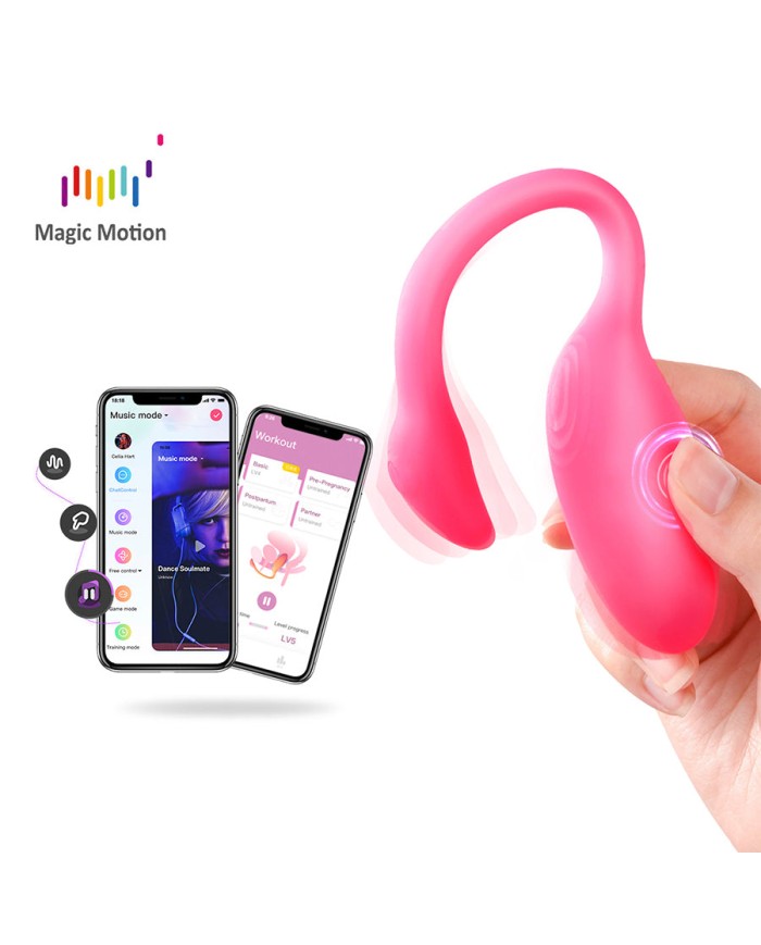 Vibrador Magic Flamingo Max Pink Controlado por APP Vibrador Magic Flamingo Max Pink Controlado por APP