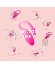 Vibrador Magic Flamingo Max Pink Controlado por APP Vibrador Magic Flamingo Max Pink Controlado por APP