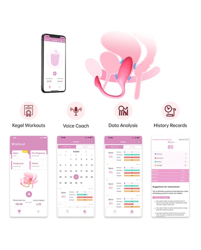 Vibrador Magic Flamingo Max Pink Controlado por APP Vibrador Magic Flamingo Max Pink Controlado por APP