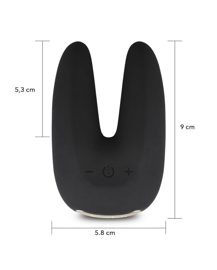 Vibrador O-Sensual Rapture Twin Black