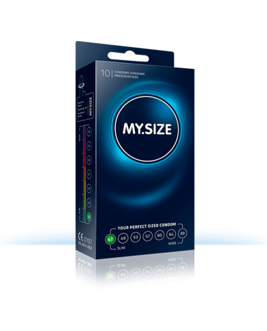 Condón Mysize 47 milímetros x 3 Unidades