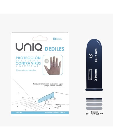 Dediles Uniq x 10 Unidades Dediles Uniq x 10 Unidades