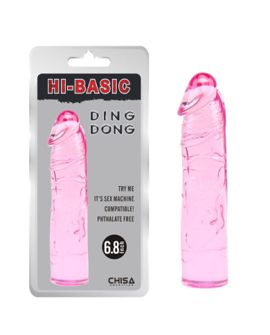 Dildo Ding Dong 6.8'' Pink