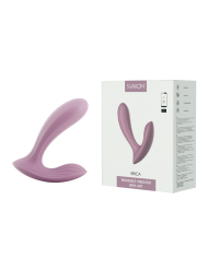 Estimulador Clitorial y de Punto G Erica Rosa Romántica Controlado por APP Global by Svakom