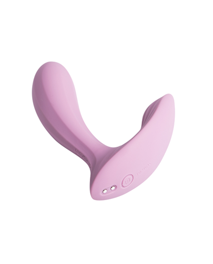 Estimulador Clitorial y de Punto G Erica Rosa Romántica Controlado por APP Global by Svakom