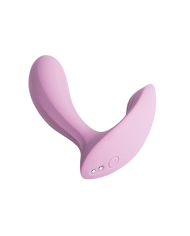 Estimulador Clitorial y de Punto G Erica Rosa Romántica Controlado por APP Global by Svakom