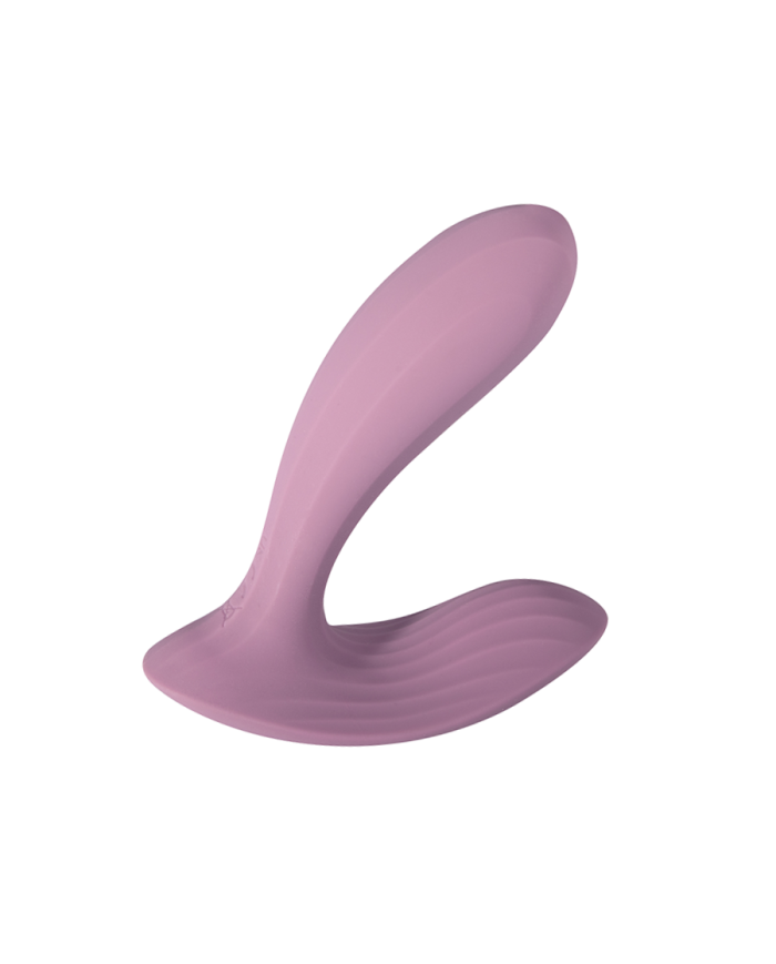 Estimulador Clitorial y de Punto G Erica Rosa Romántica Controlado por APP Global by Svakom