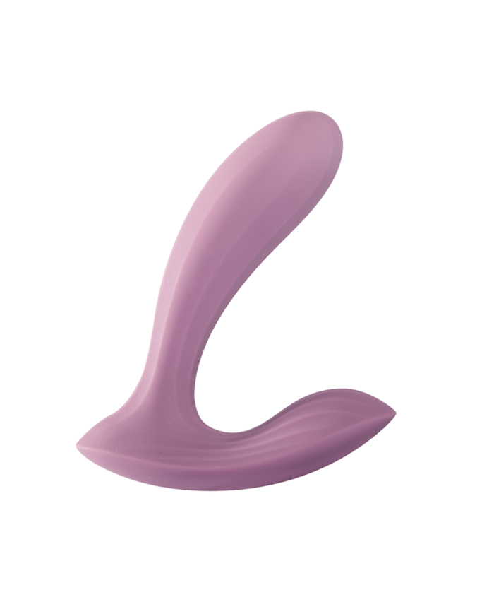 Estimulador Clitorial y de Punto G Erica Rosa Romántica Controlado por APP Global by Svakom