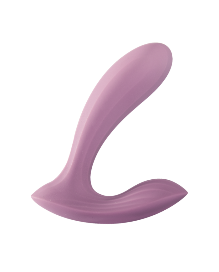 Estimulador Clitorial y de Punto G Erica Rosa Romántica Controlado por APP Global by Svakom