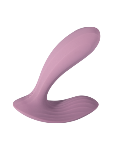 Estimulador Clitorial y de Punto G Erica Rosa Romántica Controlado por APP Global by Svakom