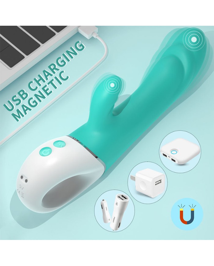 Vibrador Doble Estimulación Spray Vibrador Doble Estimulación Spray