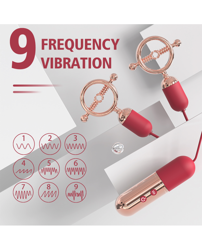 Vibrador Para Pezones Forbidden Lock