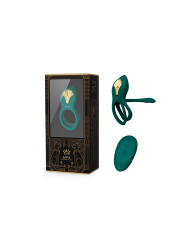 Anillo Vibrador de Lujo Bayek Turqoise Green Controlado por APP Global by ZALO