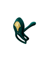 Anillo Vibrador de Lujo Bayek Turqoise Green Controlado por APP Global by ZALO