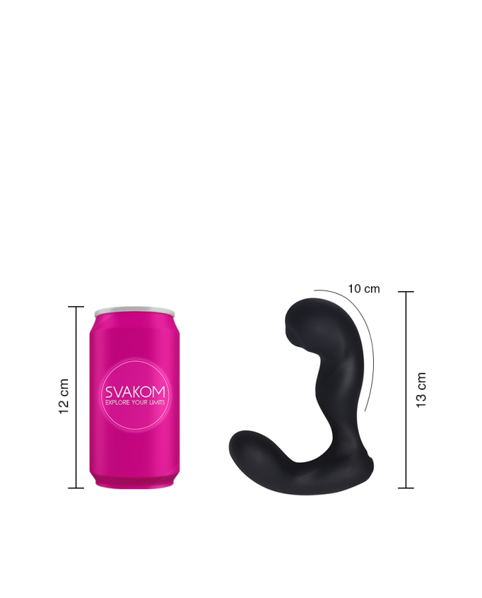 Estimulador de Próstata y Perineo Iker Negro Controlado por APP Global By Svakom Estimulador de Próstata y Perineo Iker Negro Controlado por APP Global By Svakom