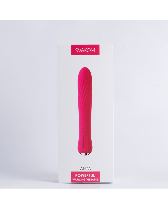 Vibrador Anya Rojo Ciruela By Svakom