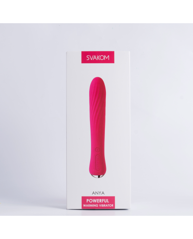 Vibrador Anya Rojo Ciruela By Svakom