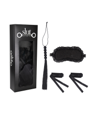 Bondage 3 Piezas Black Polyester