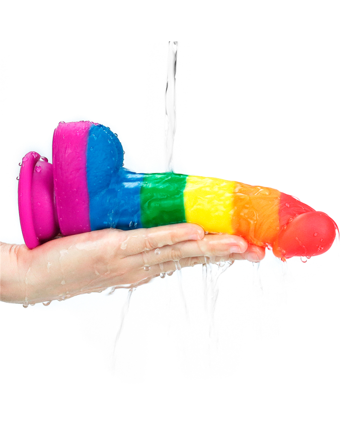 Dildo Prider Rainbow 8''