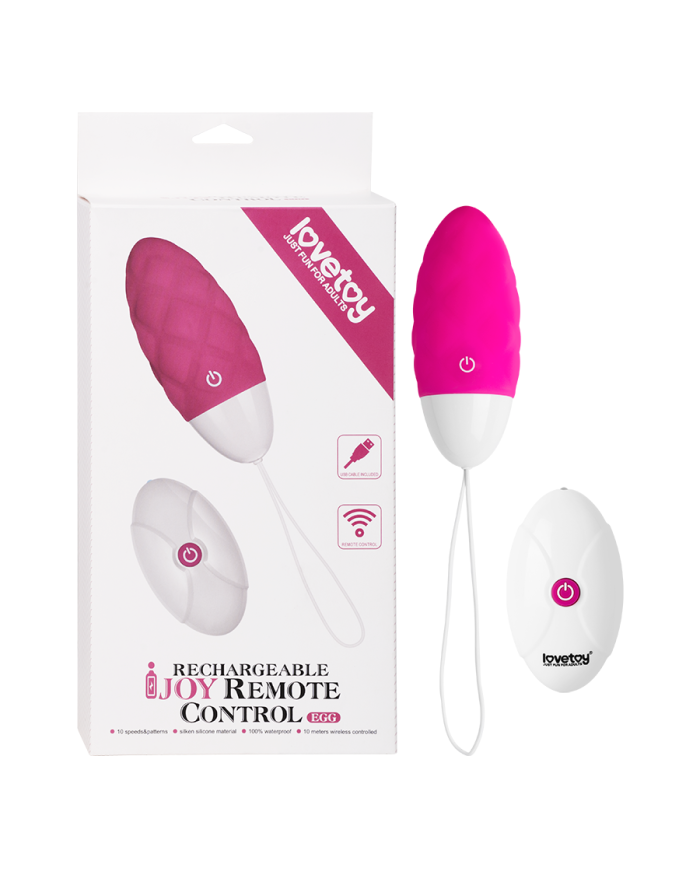 Huevo Vibrador Ijoy Egg Pink a Control Remoto