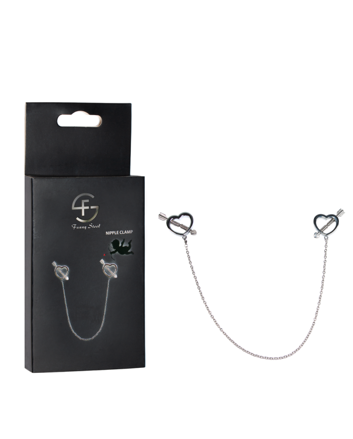 Pinza Para Pezones Cadena Cupido