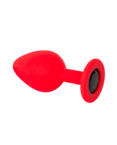 Plug Anal Squishy Gema Negra Talla M