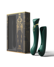 Set Vibrador de Lujo Queen Jewel Green Controlado por APP Bluetooth by ZALO