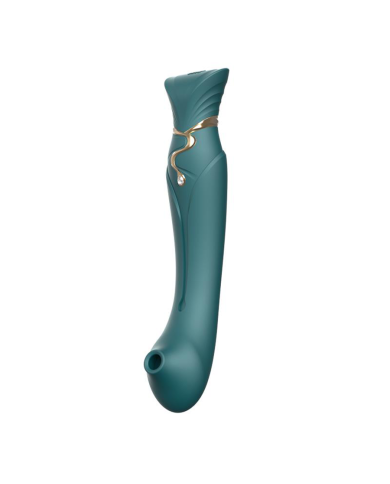 Set Vibrador de Lujo Queen Jewel Green Controlado por APP Bluetooth by ZALO