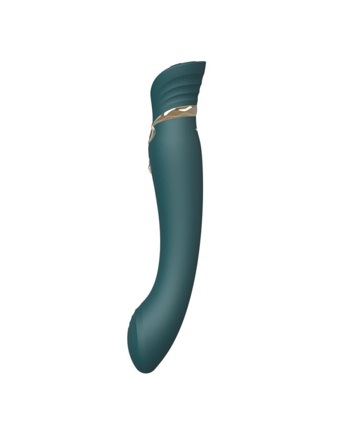 Set Vibrador de Lujo Queen Jewel Green Controlado por APP Bluetooth by ZALO Set Vibrador de Lujo Queen Jewel Green Controlado por APP Bluetooth by ZALO