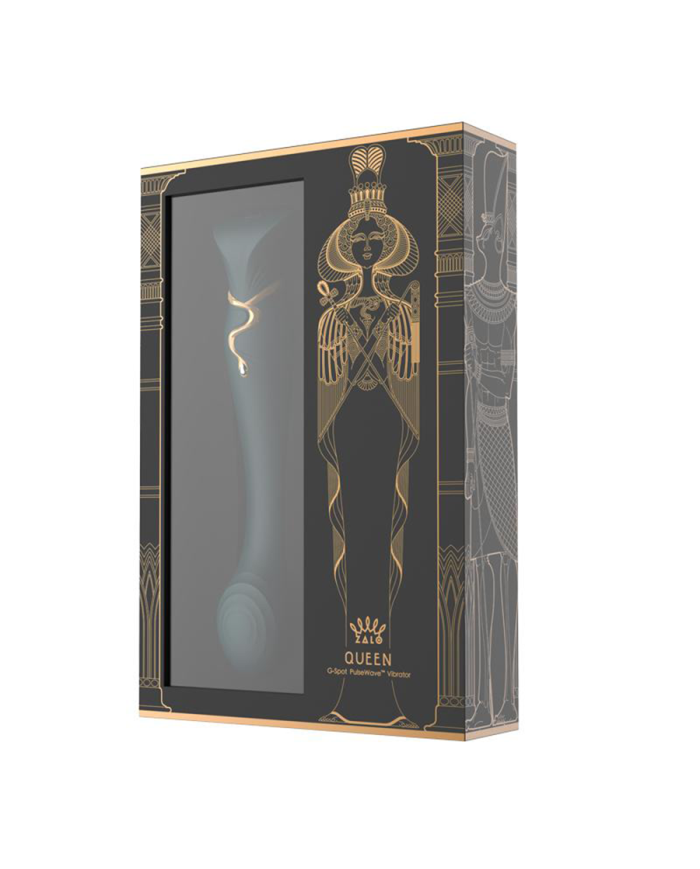 Set Vibrador de Lujo Queen Jewel Green Controlado por APP Bluetooth by ZALO Set Vibrador de Lujo Queen Jewel Green Controlado por APP Bluetooth by ZALO