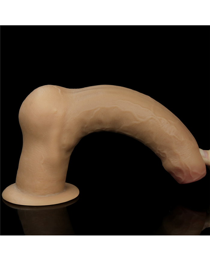 Dildo Realista 11'' Dual Layered Handle Cock