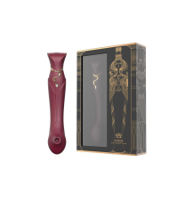 Set Vibrador de Lujo Queen Wine Red Controlado por APP Bluetooth by ZALO
