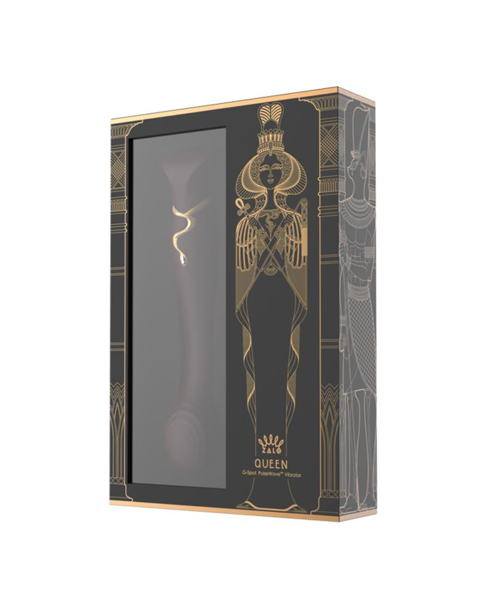Set Vibrador de Lujo Queen Wine Red Controlado por APP Bluetooth by ZALO
