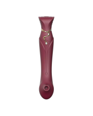 Set Vibrador de Lujo Queen Wine Red Controlado por APP Bluetooth by ZALO