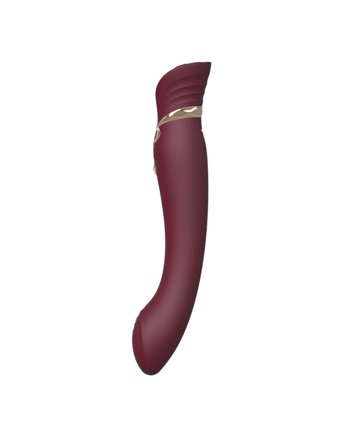 Set Vibrador de Lujo Queen Wine Red Controlado por APP Bluetooth by ZALO
