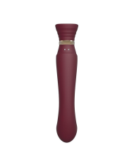 Set Vibrador de Lujo Queen Wine Red Controlado por APP Bluetooth by ZALO