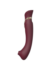 Set Vibrador de Lujo Queen Wine Red Controlado por APP Bluetooth by ZALO