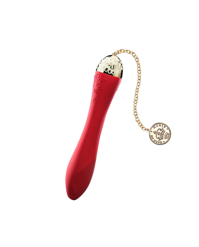 Vibrador de Lujo Marie G-spot Bright Red Controlado por APP Bluetooth by ZALO