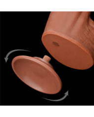 12'' King Sized Sliding Skin Dual Layer Dong Brown