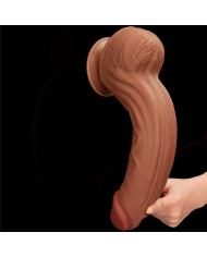 12'' King Sized Sliding Skin Dual Layer Dong Brown