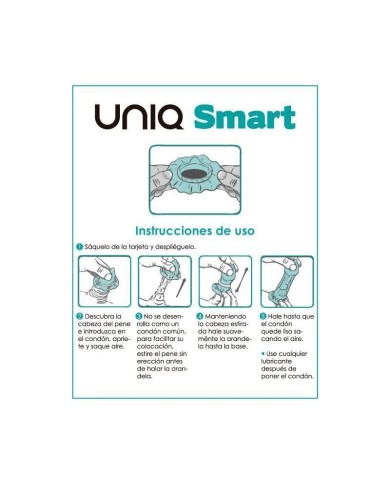 Condón Uniq Smart Pre Erección x 3 Unidades Condón Uniq Smart Pre Erección x 3 Unidades