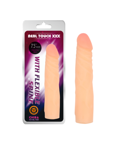 Dildo Flexible With Spine 7.5''