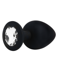 Plug Anal Squishy Gema Roja Talla L