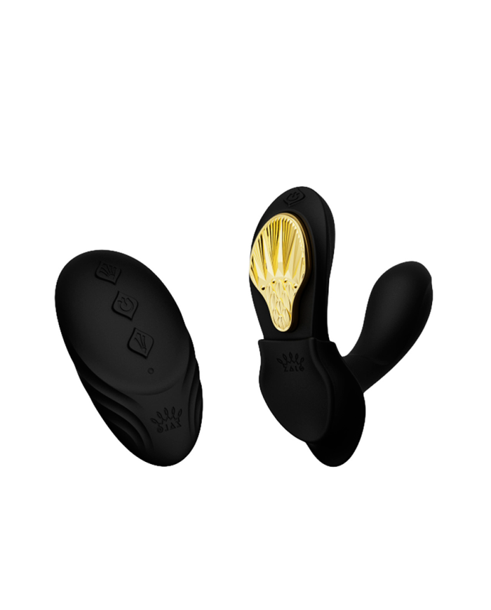Vibrador de Lujo Doble Función Aya Obsidian Black Controlado por APP Global by ZALO Vibrador de Lujo Doble Función Aya Obsidian Black Controlado por APP Global by ZALO