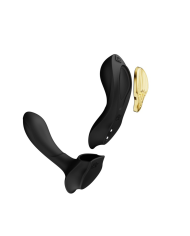 Vibrador de Lujo Doble Función Aya Obsidian Black Controlado por APP Global by ZALO Vibrador de Lujo Doble Función Aya Obsidian Black Controlado por APP Global by ZALO