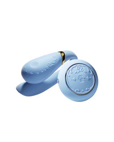 Vibrador de Lujo Fanfan Set Rouge Blue Controlado por APP Bluetooth by ZALO