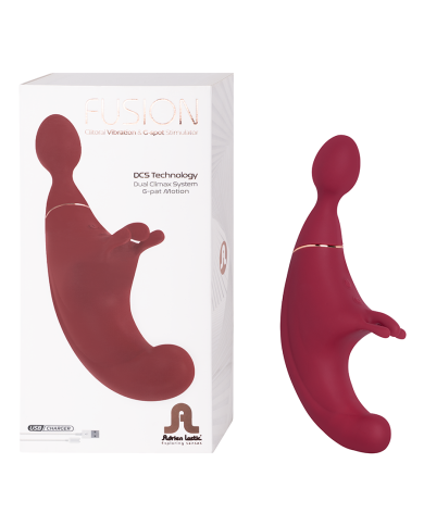 Vibrador Doble Estimulación Fusion