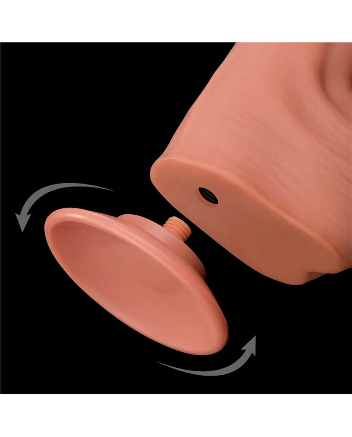 11.5'' King Sized Sliding Skin Dual Layer Dong Flesh